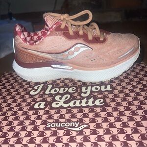 Saucony VALENTINE “I Love You a Latte” Coffee Sneakers